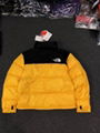   Yellow The North Face Down Jackets for Men Leather coats 