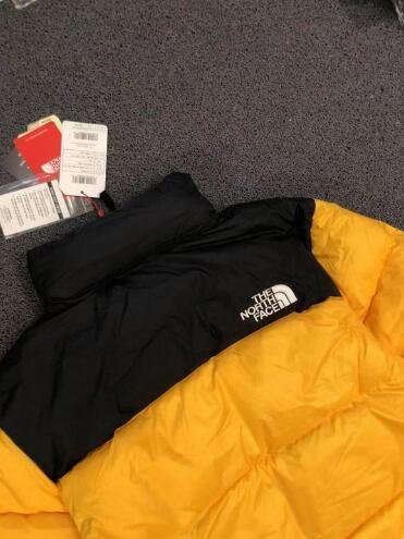   Yellow The North Face Down Jackets for Men Leather coats  4
