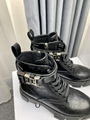 Givenchy Terra 4G buckled leather ankle boots women short boots 