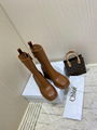       Betty rubber boots block heel square toe heeled pvc rain boot       shoes  7