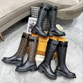                   onogram knee flat boots     omen high boots 1