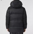          Hooded Goose Feather Check Puffer Down Coat Men Hooded Puffer Coat 6