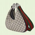 Gucci Attache large shoulder bag Gucci GG Supreme canvas shoulder bag 