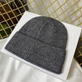        EMBROIDERED BEANIE IN BRUSHED SHETLAND WOOL KINT HAT  3