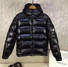 Men Maya Jacket Black Fashion Maya down coats with hood 