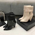 Saint Laurent Boots Niki leather ankle