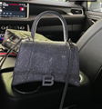 Balenciaga Hourglass XS crystal-embellished handbag Women hourglass diamond bag