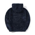 Stone island Logo Embroidered Cotton Poplin-Panelled WoolBlend Fleece Jacket 