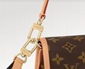               Diane satchel in Monogram canvas classic model     houlder bags 4