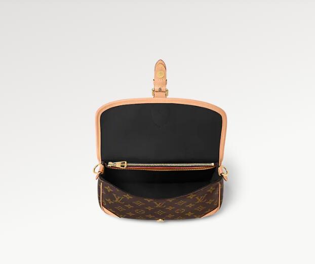               Diane satchel in Monogram canvas classic model     houlder bags 7