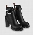 Star Trail ankle boot     ircle buckle