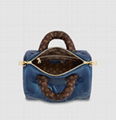 Louis Vuitton LV Pillow Speedy Bandoulière 25 handbag LV Monogram matte Navy Bag