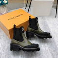 Louis Vuitton Beaubourg ankle boot LV Initials studs classic Chelsea boot