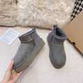     Ultra Mini suede boots Fashion snow boots for sale  8