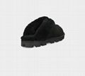 UGG Women's Coquette Slipper Chestnut UGG snow fur Flat Shoes for Women