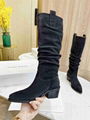 Isabel Marant Denvee suede boots women knee boots 