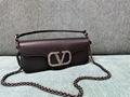 Valentino LOCÒ SMALL SHOULDER BAG WITH JEWEL LOGO Women VLogo tote bags 