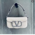           LOCÒ SMALL SHOULDER BAG WITH JEWEL LOGO Women VLogo tote bags  7
