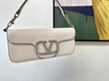 Valentino LOCÒ SMALL SHOULDER BAG WITH JEWEL LOGO Women VLogo tote bags 