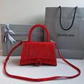 Balenciaga Hourglass XS crystal-embellished handbag Hourglass diamond tote