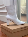 GIANVITO ROSSI Rolling 85 suede ankle boots brown women heel boots  10