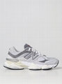 New Balance 990v3 leather-trimmed suede and mesh sneakers for man