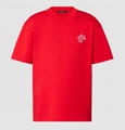 Louis Vuitton SIGNATURE SHORT-SLEEVED CREWNECK LV Cotton T-shirt