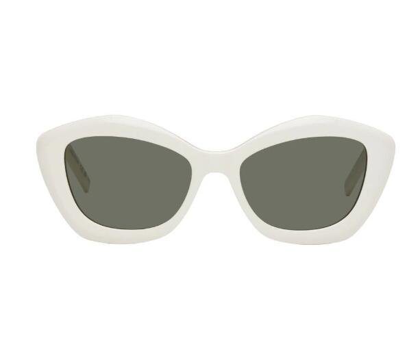 SAINT LAURENT Off-White SL 68 Sunglasses Cat-eye acetate-frame sunglasses