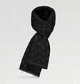 Louis Vuitton LV MONOGRAM CLASSIC SCARF LV WOOL Monogram pattern scarves 