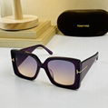 Tom Ford Jacquetta brown sunglasses Fashion oversized eyewears 7