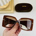 Tom Ford Jacquetta brown sunglasses Fashion oversized eyewears