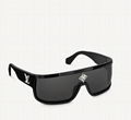 Louis Vuitton CYCLONE SPORT MASK SUNGLASSES LV Initials eyewears