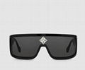 Louis Vuitton CYCLONE SPORT MASK SUNGLASSES LV Initials eyewears