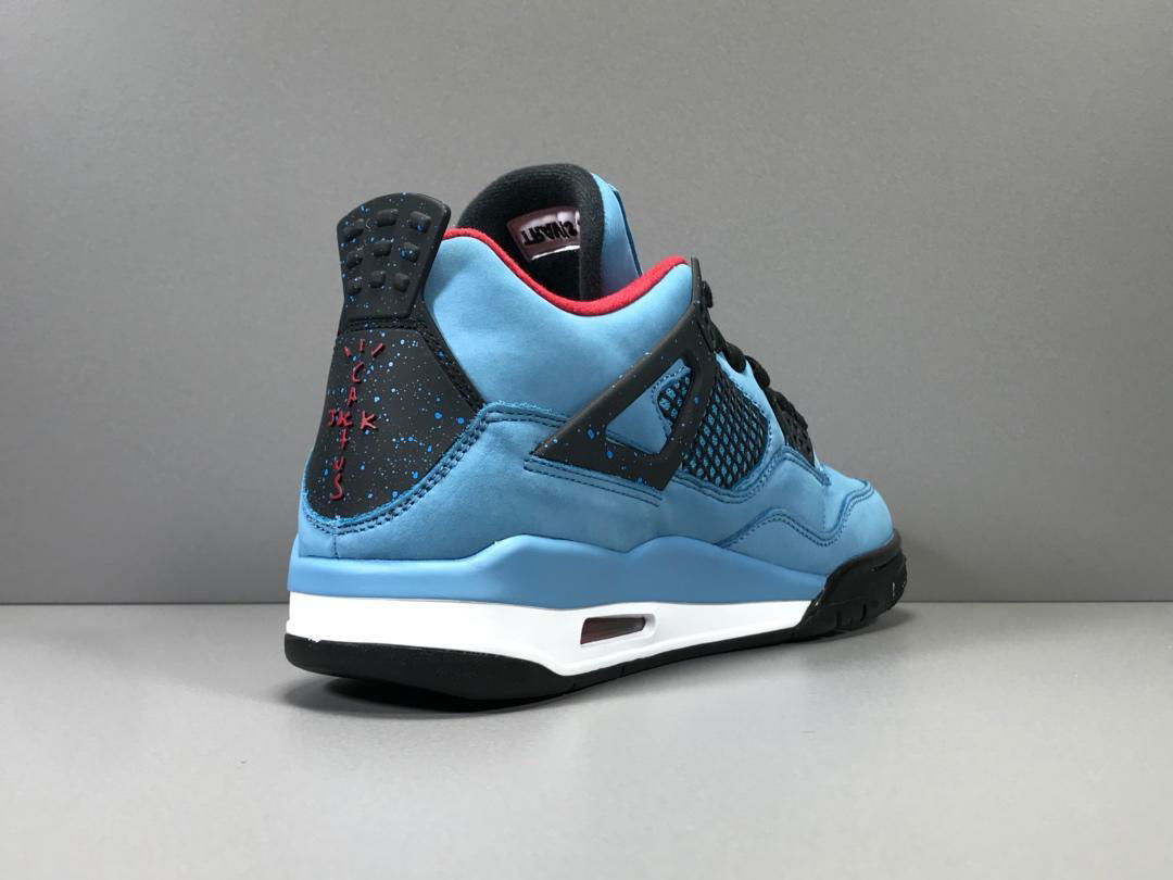 Jordan x Travis Scott Air Jordan 4 Retro Cactus Jack jordan sneaker blue 4