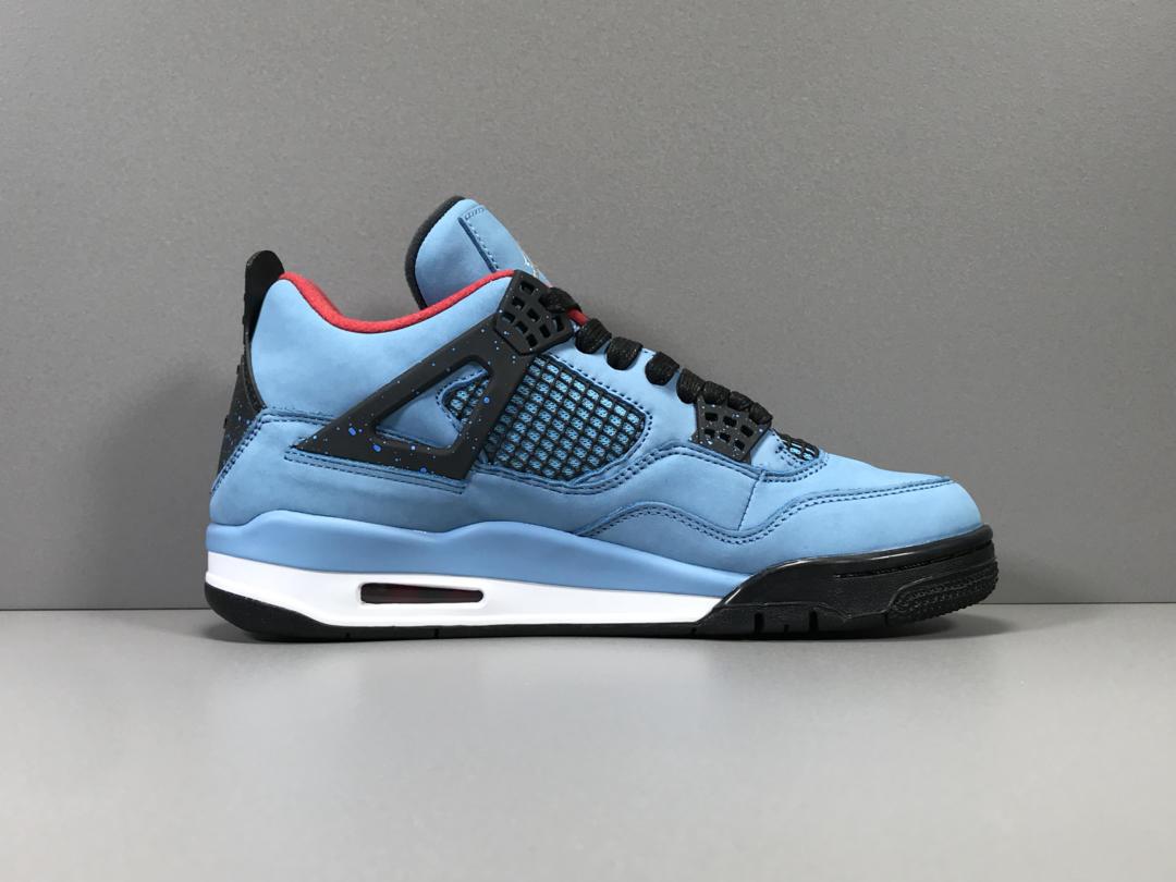 Jordan x Travis Scott Air Jordan 4 Retro Cactus Jack jordan sneaker blue 2