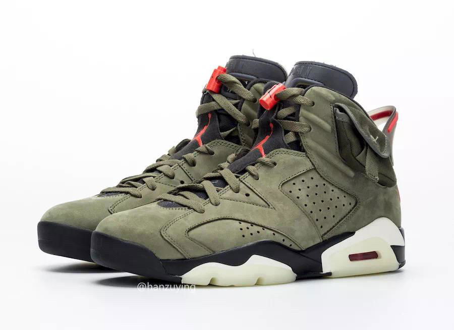 Jordan 6 Retro Travis Scott Men Air Jordan sneaker  4