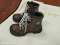 Louis Vuitton RUBY FLAT RANGER Cacao Brown LV Patent Monogram boots