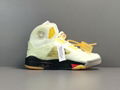 Nike Off-White Air Jordan 5 Retro SP  Muslin sneakers