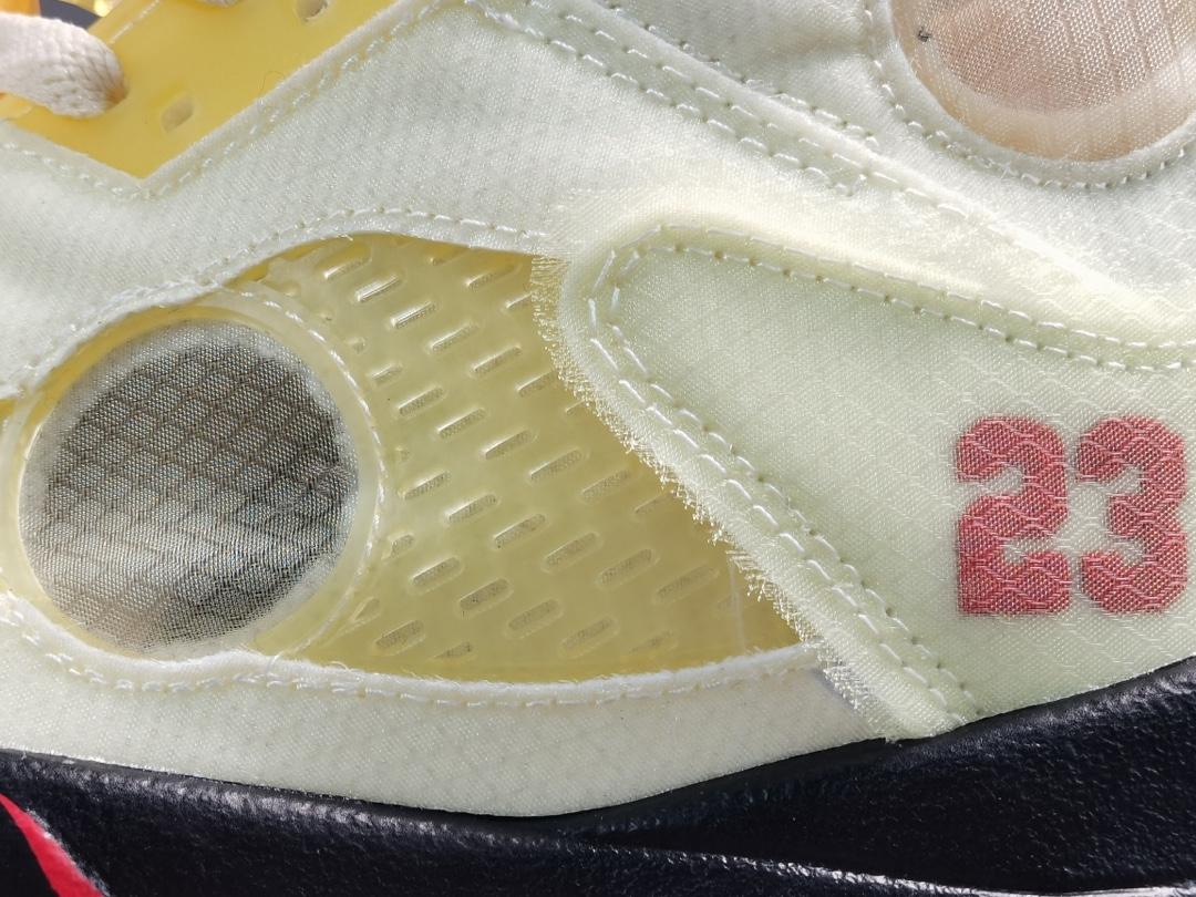      Off-White Air Jordan 5 Retro SP  Muslin sneakers 11