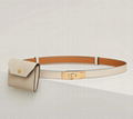 Kelly Pocket 18 belt leather calfskin