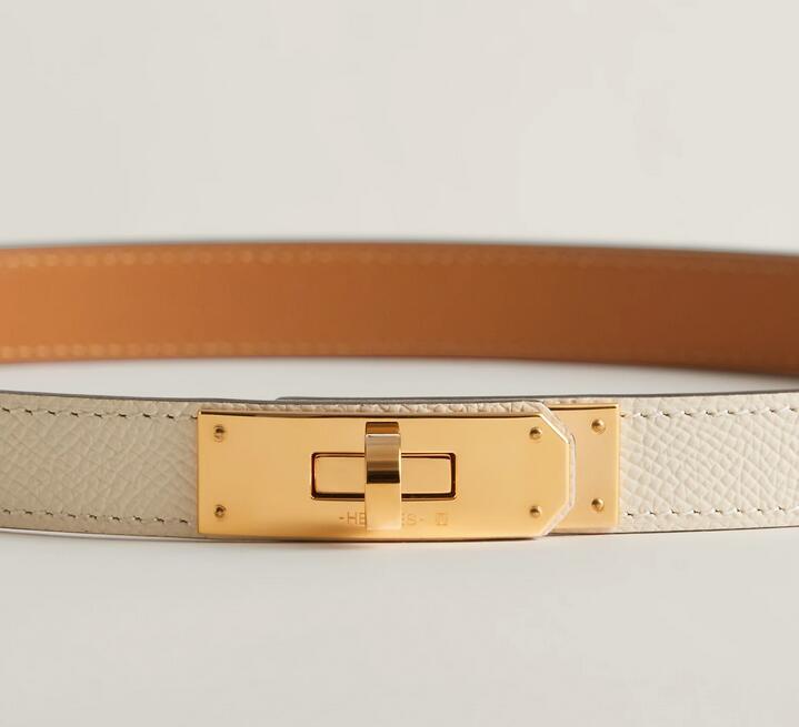        Kelly Pocket 18 belt leather calfskin with gold plated Kelly buckle belts 3