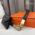 Hermes Kelly Pocket 18 belt leather calfskin with gold plated Kelly buckle belts