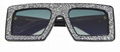 Anna Karin Karlsson Mother Beep Black Ice Crystal As Seen On Ashanti sunglass