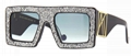 Anna Karin Karlsson Mother Beep Black Ice Crystal As Seen On Ashanti sunglass