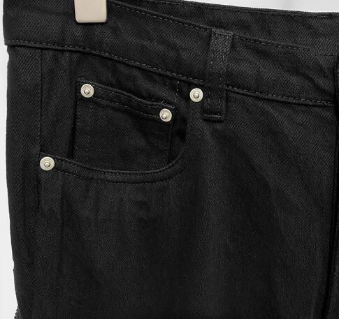 RICK OWENS Bolan Banana Trousers Black RICK OWEN high waisted slim-fit 5-pocket  5