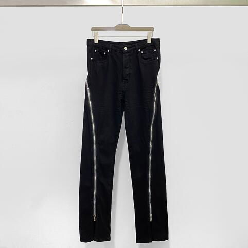 RICK OWENS Bolan Banana Trousers Black RICK OWEN high waisted slim-fit 5-pocket  3