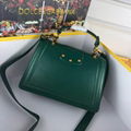 Dolce & Gabbana Dg Amore Bag In Calfskin In Green women chain shoulder bag 