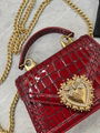 Dolce & Gabbana Diamond DevotionTop Handle Bag DG Handle Tote 