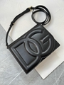 CROSS BODY BAG Calfskin LEATHER LOGO DG