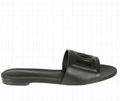 DOLCE & GABBANA DG MILLENNIALS SLIDES WOMEN LEATHER SLIPPER 